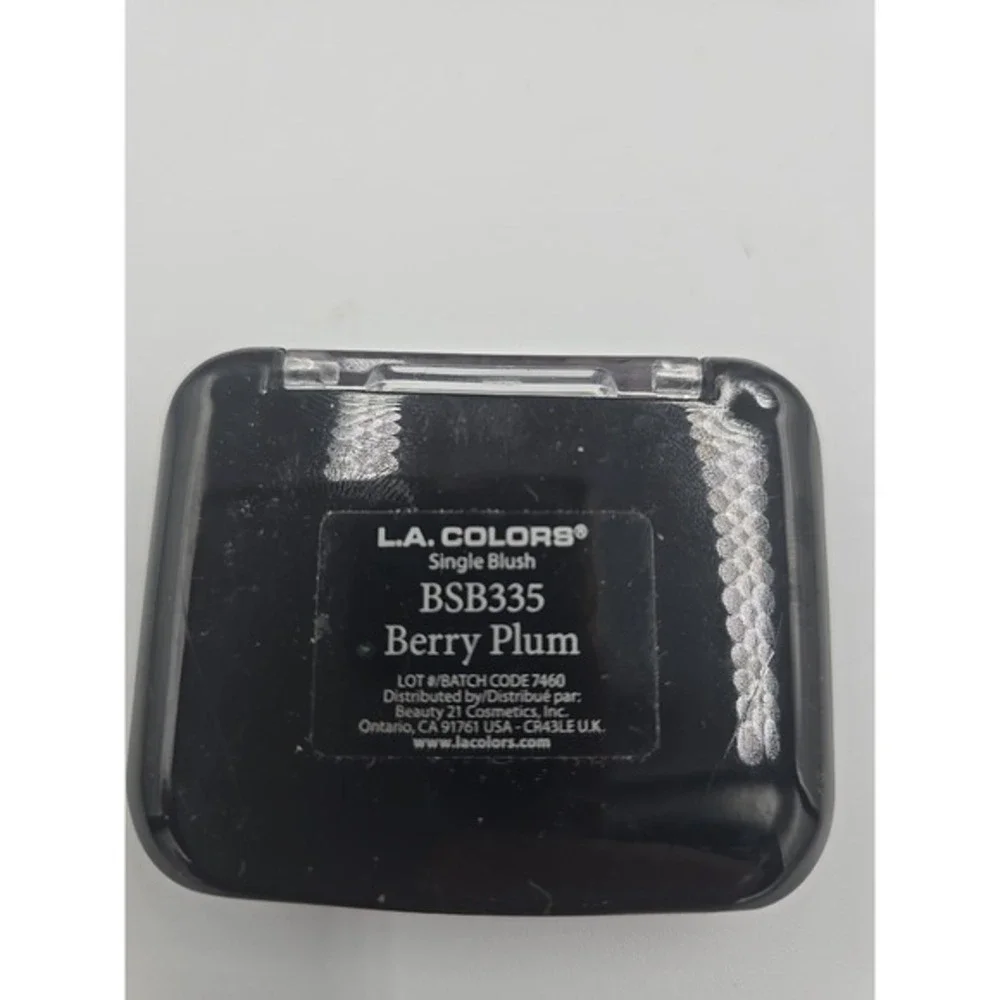 L.A. COLORS Lot‎ of 7 Eyeshadow Or Blush BERRY PLUM BSB335